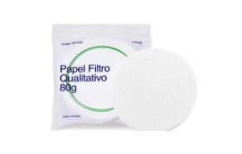 Papel De Filtro Qualitativo 80 Gr - 100 X 100 Cm - 100 Unid